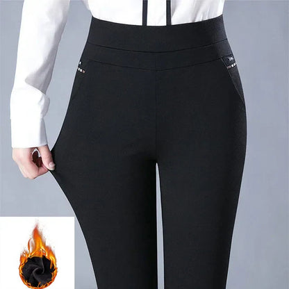 Judith – Pantalon Crayon Taille Haute Élégant pour Femmes