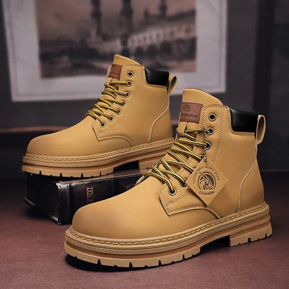 Bob – Bottes de Moto en Cuir pour Homme