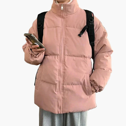 Veste matelassée décontractée style coréen pour homme – Idéale pour étudiants et usage quotidien