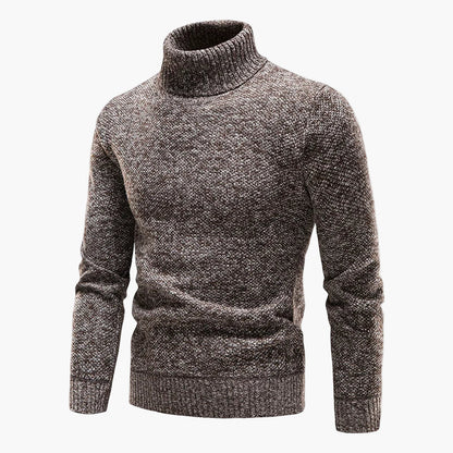 Pull à col roulé style classique pour homme – Élégance urbaine et confort quotidien