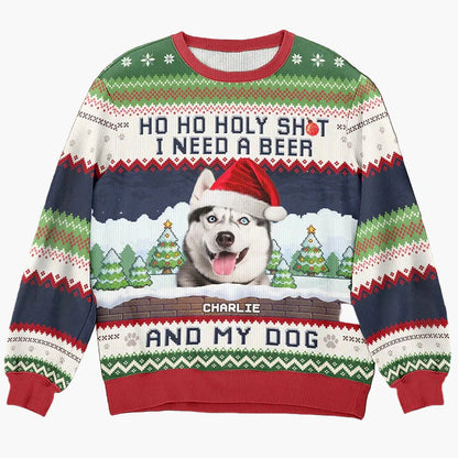 Pull de Noël unisexe personnalisé style festif – Idéal pour fêtes et cadeaux