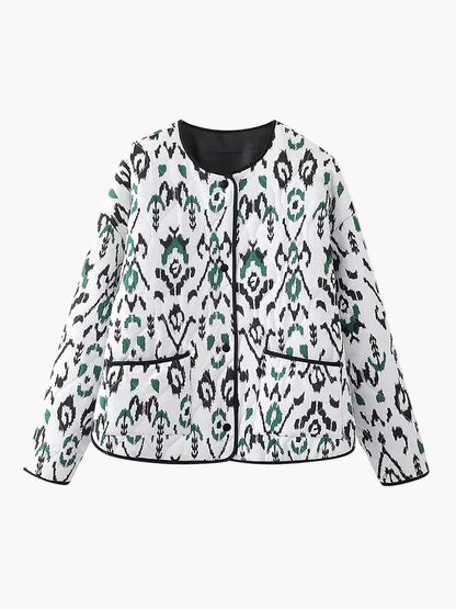 Veste matelassée femme style bohème chic décontracté