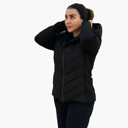 Veste matelassée à capuche pour femme – Style urbain et confort quotidien