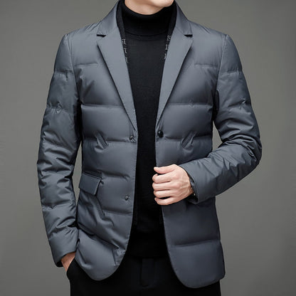 Blazer matelassé homme élégant style business et décontracté