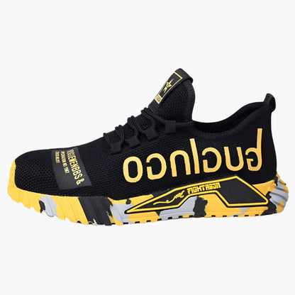 Chaussures de sécurité homme style sportif pour travail et aventure