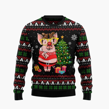 Pull de Noël Homme Style Ugly Sweater – Humour Série Télé, Fête de Noël