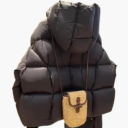 Doudoune homme style urbain hiver à capuche - veste matelassée décontractée