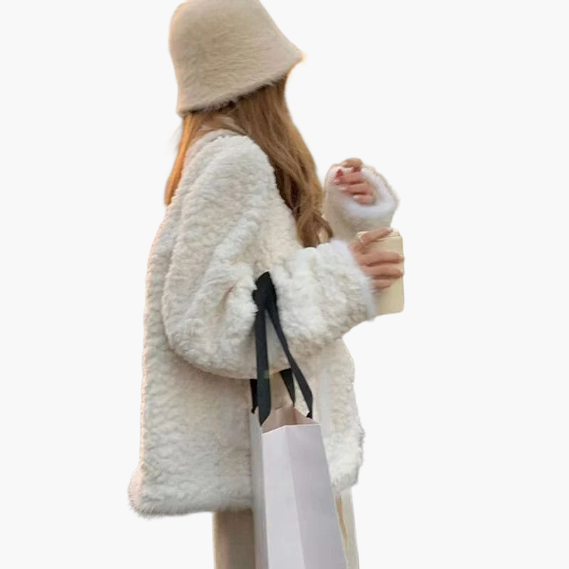 Veste Femme Élégante Style Coréen Décontracté pour l'Hiver