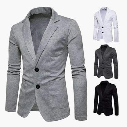 Veste blazer décontractée homme style moderne pour affaires ou loisirs