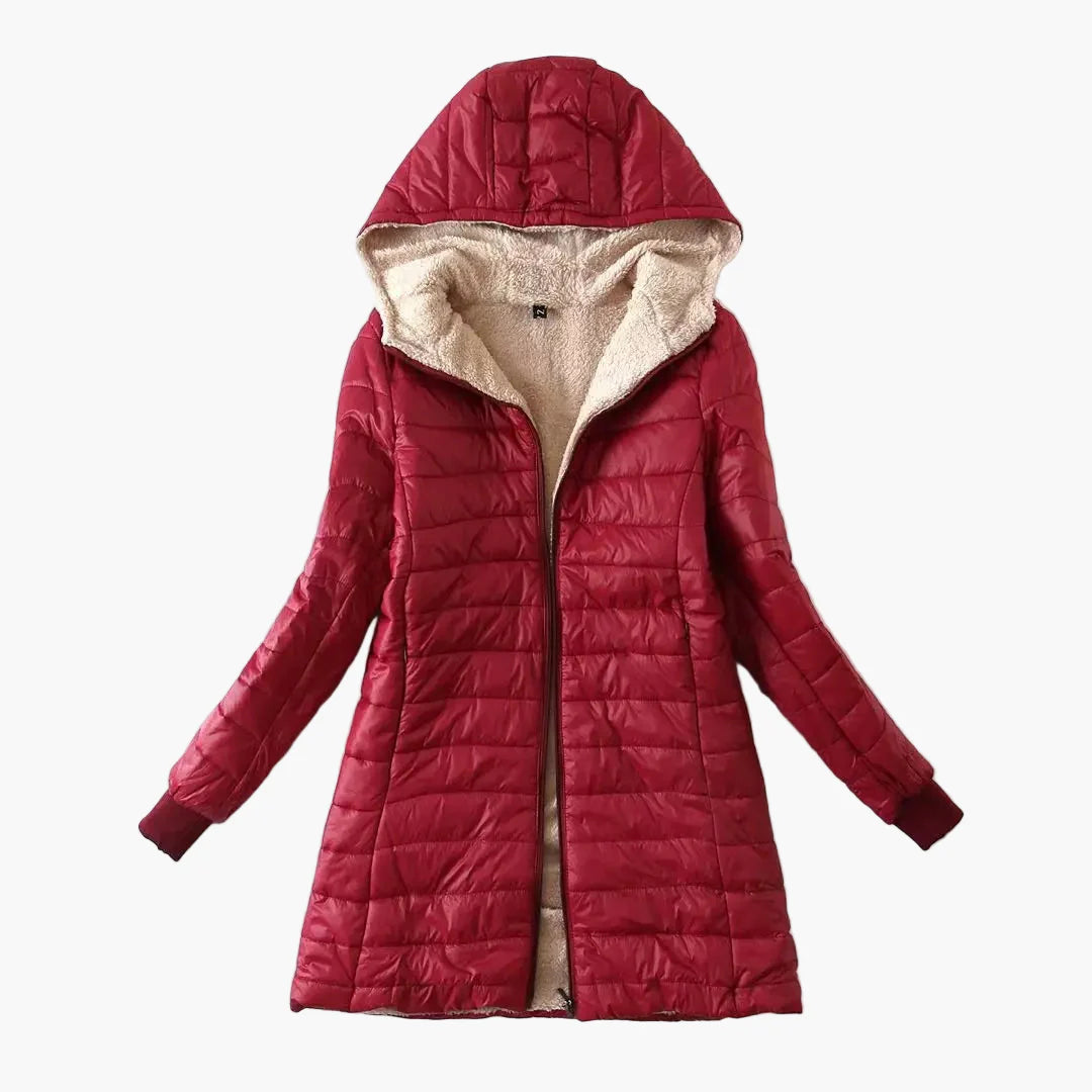 Manteau d'hiver matelassé à capuche pour femme, style urbain décontracté
