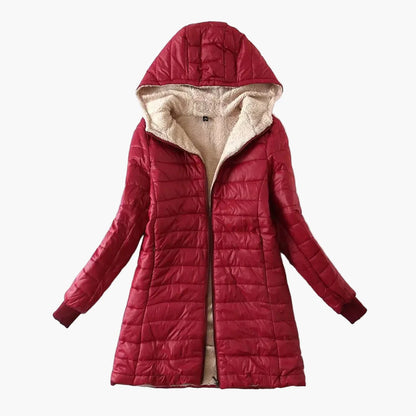 Manteau d'hiver matelassé à capuche pour femme, style urbain décontracté