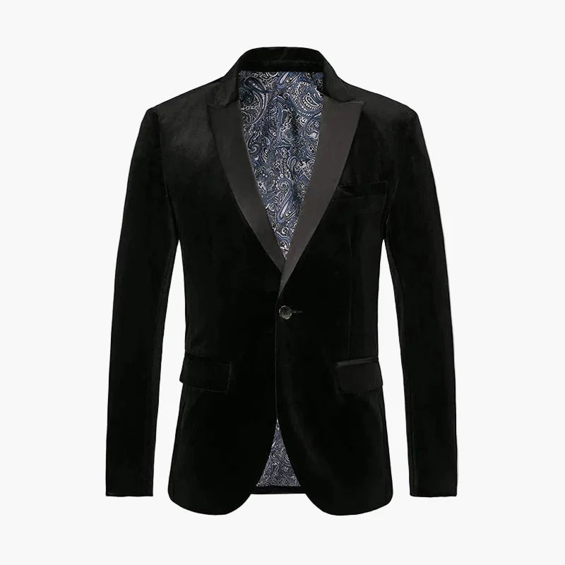 Veste de soirée homme style smoking, coupe élégante pour occasions formelles