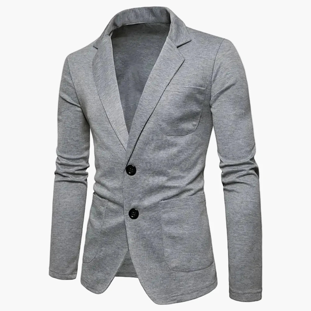 Veste blazer décontractée homme style moderne pour affaires ou loisirs