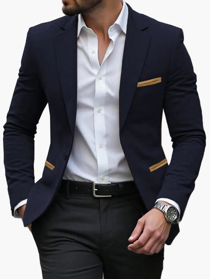 Veste Blazer Homme Élégant Style Moderne pour Affaires et Occasions Spéciales