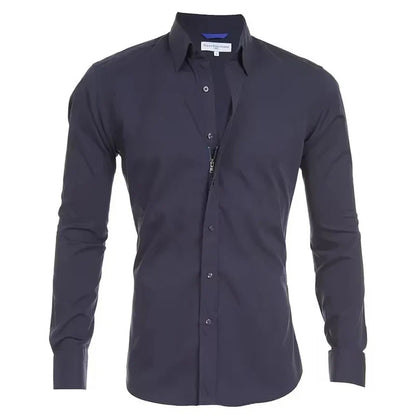 Richard – Chemise Slim en Coton pour Hommes