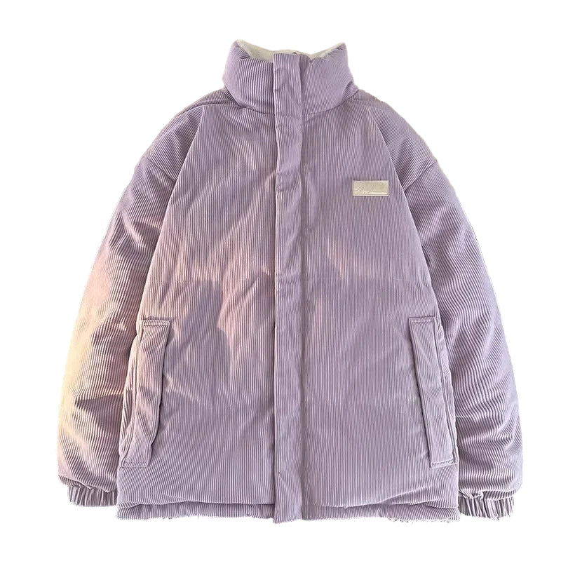 Veste d'hiver unisexe style urbain, coupe ample, usage quotidien et tendance