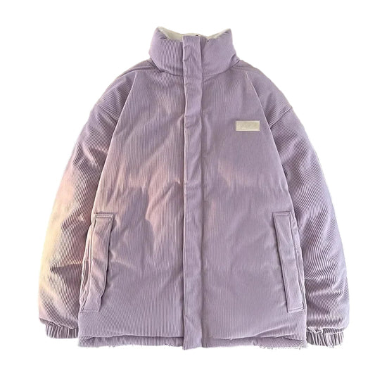 Veste d'hiver unisexe style urbain, coupe ample, usage quotidien et tendance