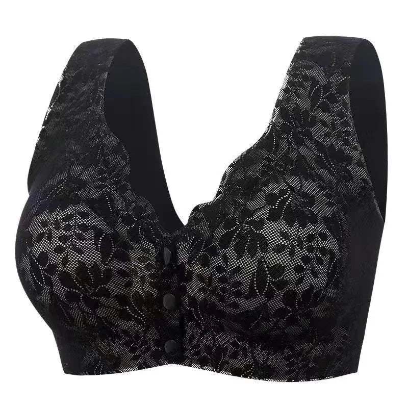 Megan – Soutien-Gorge d'Allaitement à Boutons avec Soutien Sans Couture