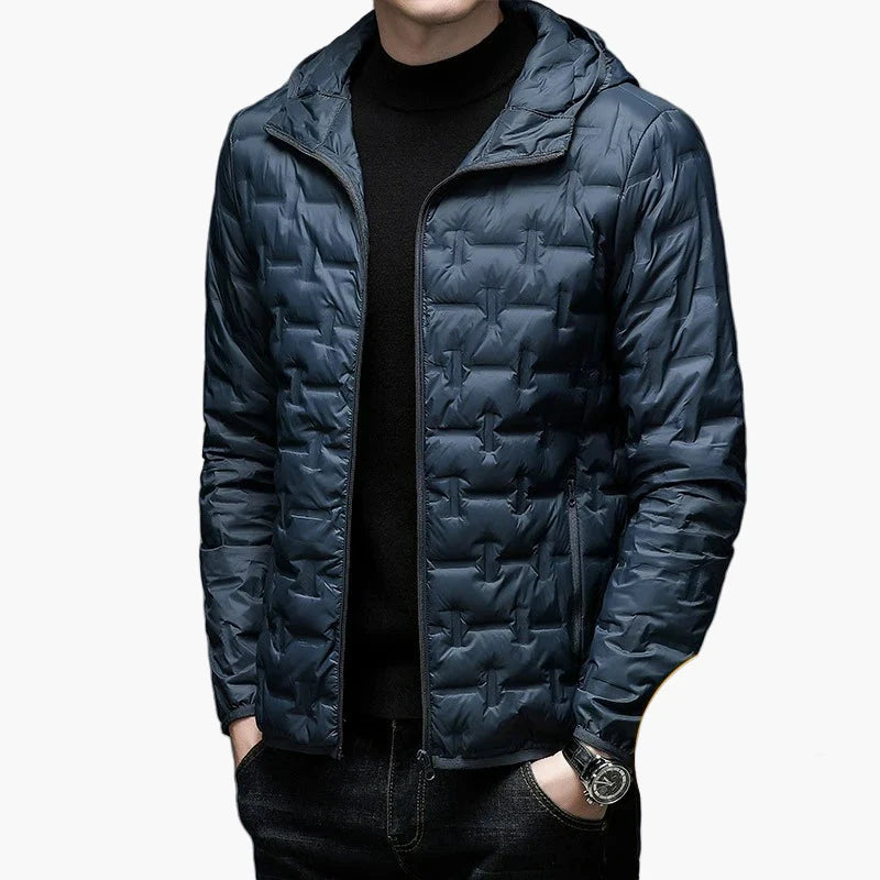 Veste doudoune homme style urbain chaude et légère