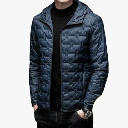 Veste doudoune homme style urbain chaude et légère