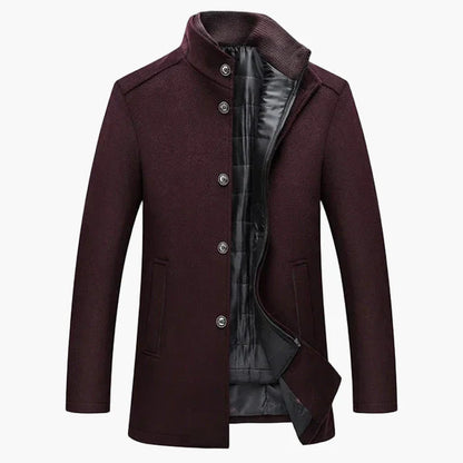 Manteau classique pour homme - Élégance urbaine et chaleur hivernale