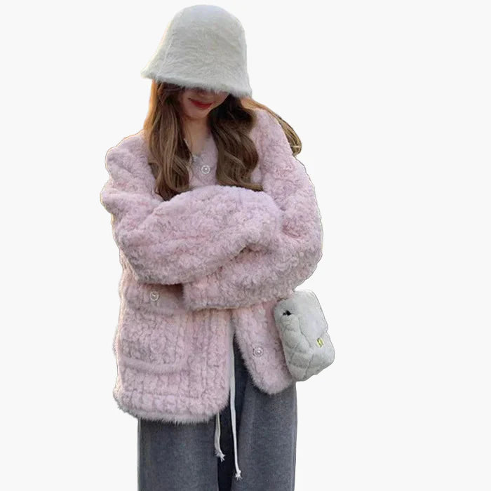 Veste Femme Élégante Style Coréen Décontracté pour l'Hiver