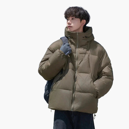 Doudoune Oversize Unisexe à Capuche Style Urbain pour Hiver - Idéale Quotidien et Outdoor