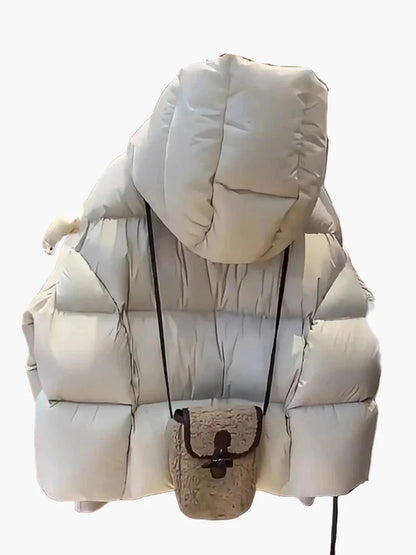 Doudoune homme style urbain hiver à capuche - veste matelassée décontractée