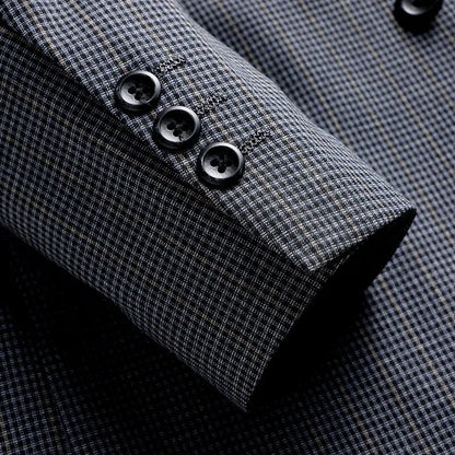 Veste de costume homme élégante style affaires, coupe moderne, idéale pour bureau et événements formels