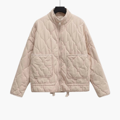 Veste matelassée oversize femme style casual hiver 2024