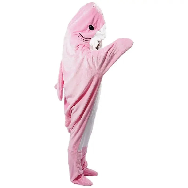 Georgina – Combinaison Pyjama Requin à Capuche