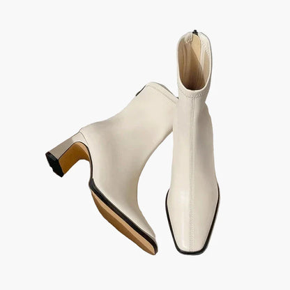 Bottines à talon carré pour femme élégantes et tendance