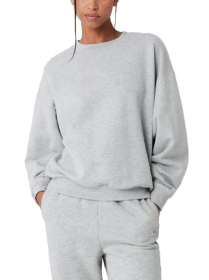 Sweatshirt ample pour femme style urbain décontracté