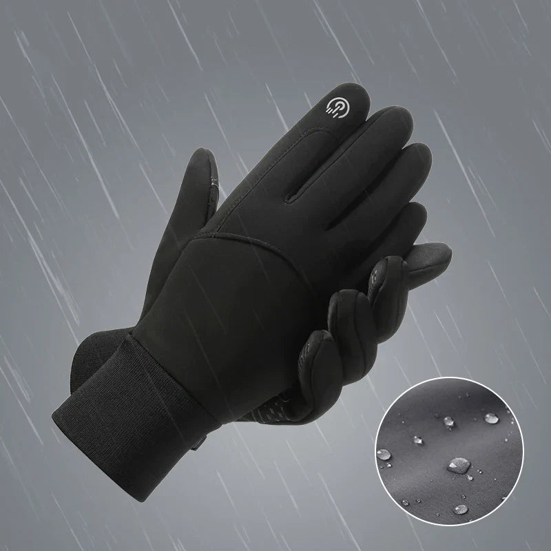 Rachel – Gants de Cyclisme Imperméables avec Velours Tactile