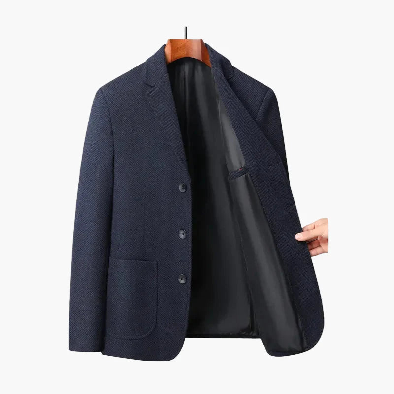 Veste blazer homme élégante style affaires décontracté