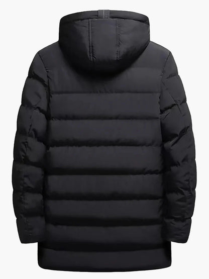Manteau long d'hiver homme style parka urbaine polyvalente pour usage quotidien et activités extérieures