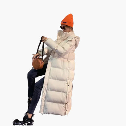 Doudoune Longue Femme Style Urbain Hiver | Manteau Matelassé Chaud Élégant