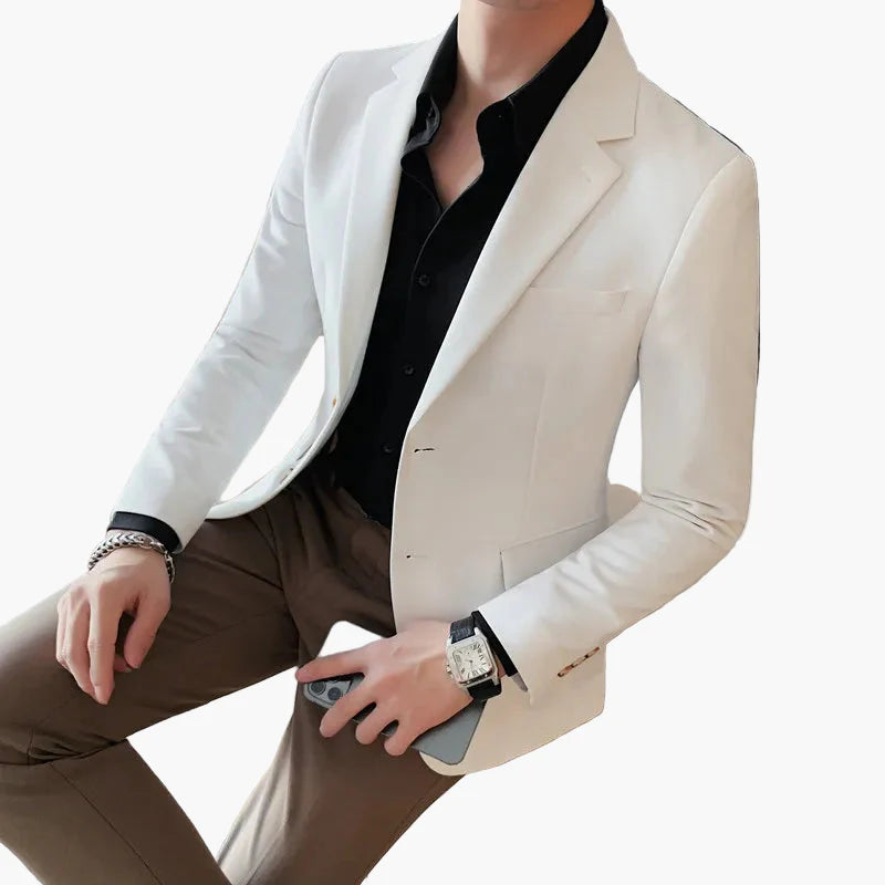 Veste de costume élégante pour homme – Style moderne, chic et polyvalent pour affaires ou occasions spéciales