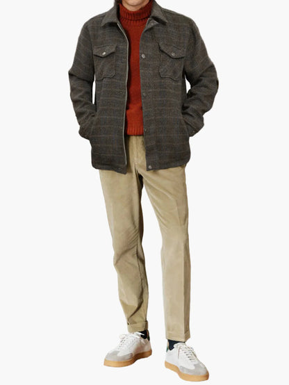 Veste Chemise Décontractée pour Homme Style Urbain Polyvalent