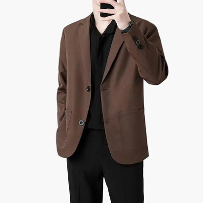Veste blazer décontractée pour homme style urbain élégante