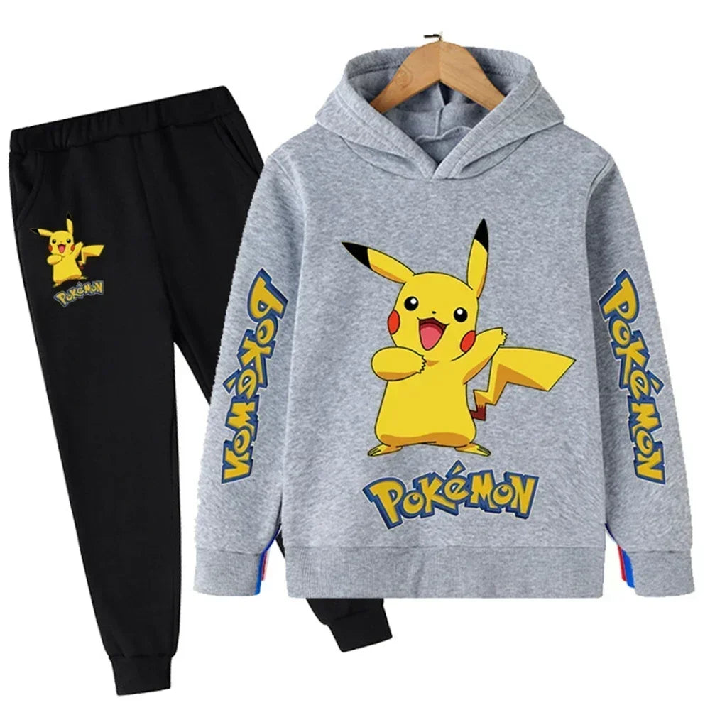 Esme – Ensemble Hoodie et Pantalon Pikachu pour Enfants pour Confort et Style