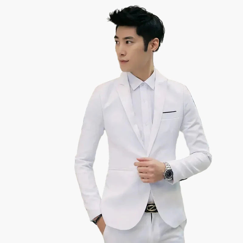 Costume homme élégant style business pour occasions formelles
