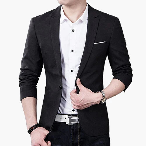 Blazer élégant pour homme – Style moderne et polyvalent, idéal pour affaires et sorties
