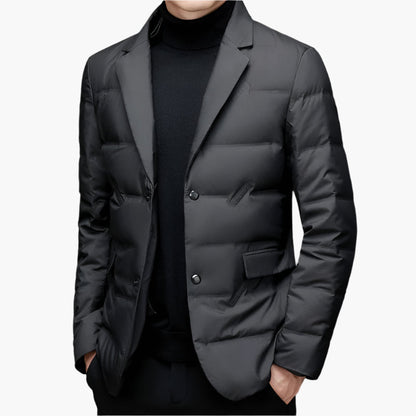Blazer matelassé homme élégant style business et décontracté