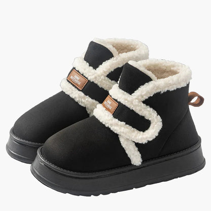 Chaussons bottines d'intérieur chauds pour femmes, style cocooning et confort quotidien