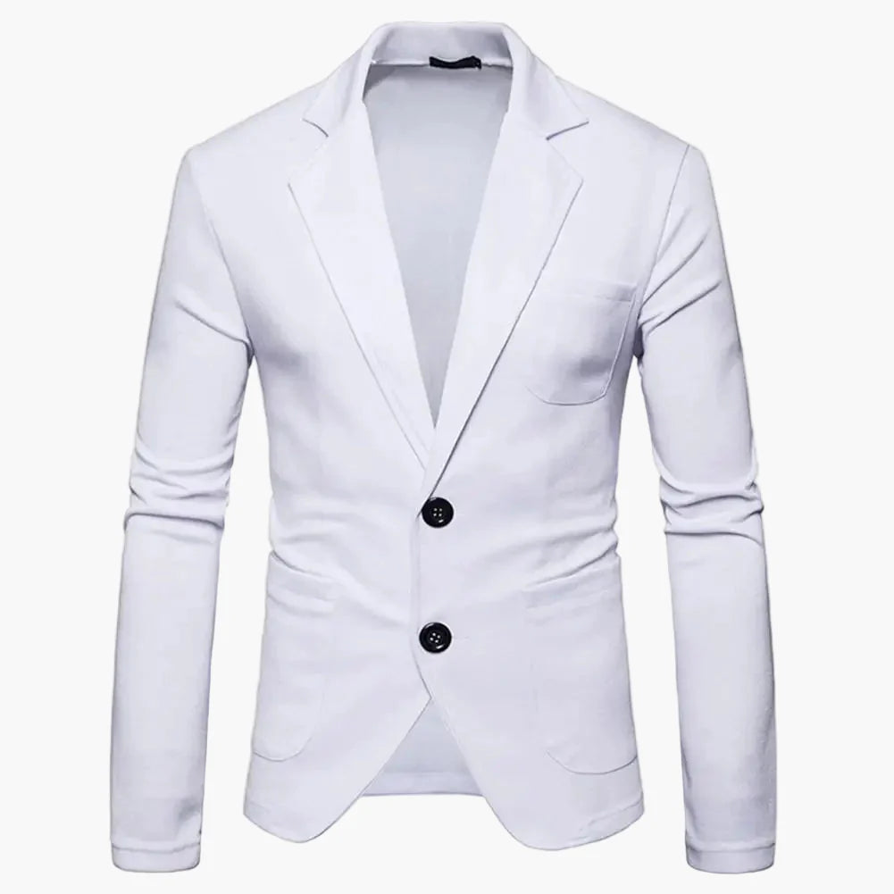 Veste blazer décontractée homme style moderne pour affaires ou loisirs