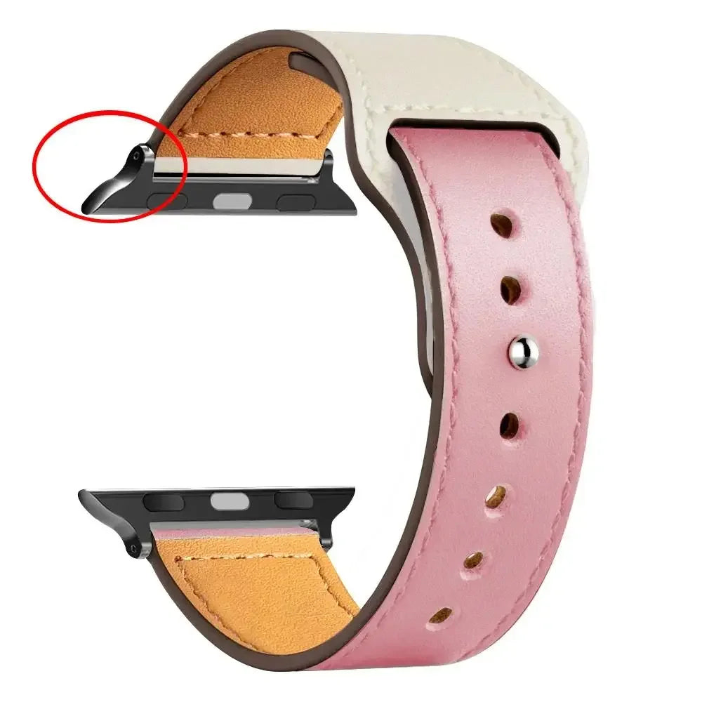 Tara – Bracelet Sport en Cuir pour Apple Watch