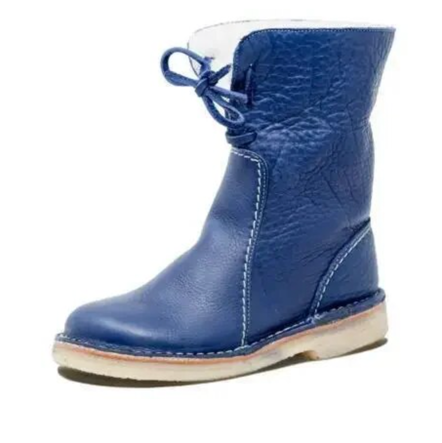 Molly - Bottes en Cuir avec Doublure en Polaire