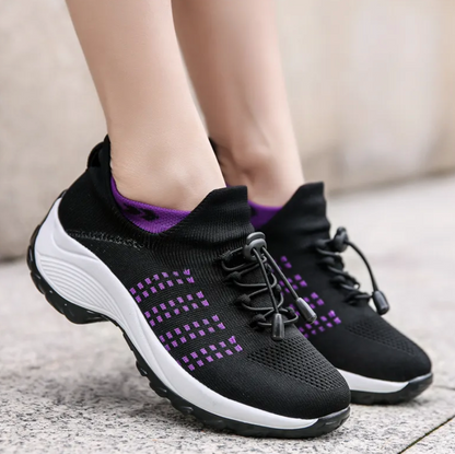 Comfortable orthopedic walking shoes for women, sport style, daily use