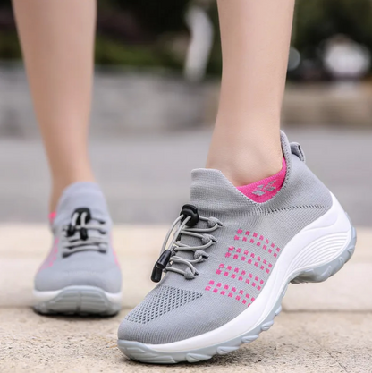 Comfortable orthopedic walking shoes for women, sport style, daily use